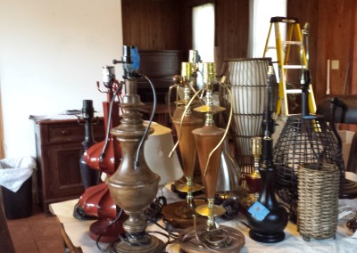 Image of lamps used in the Jakob Yungen House during the filiming of Grimm